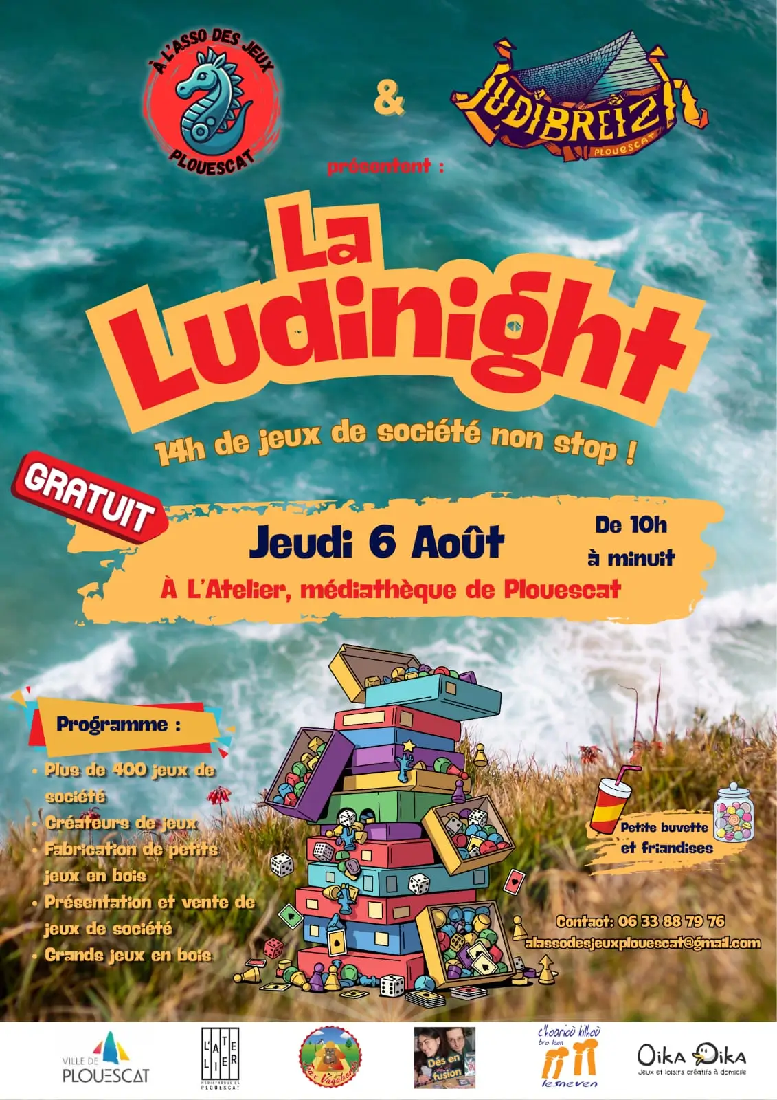 Affiche officielle Festival Ludibreizh 2026