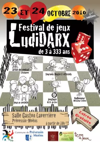 Affiche officielle Ludidarx 2010