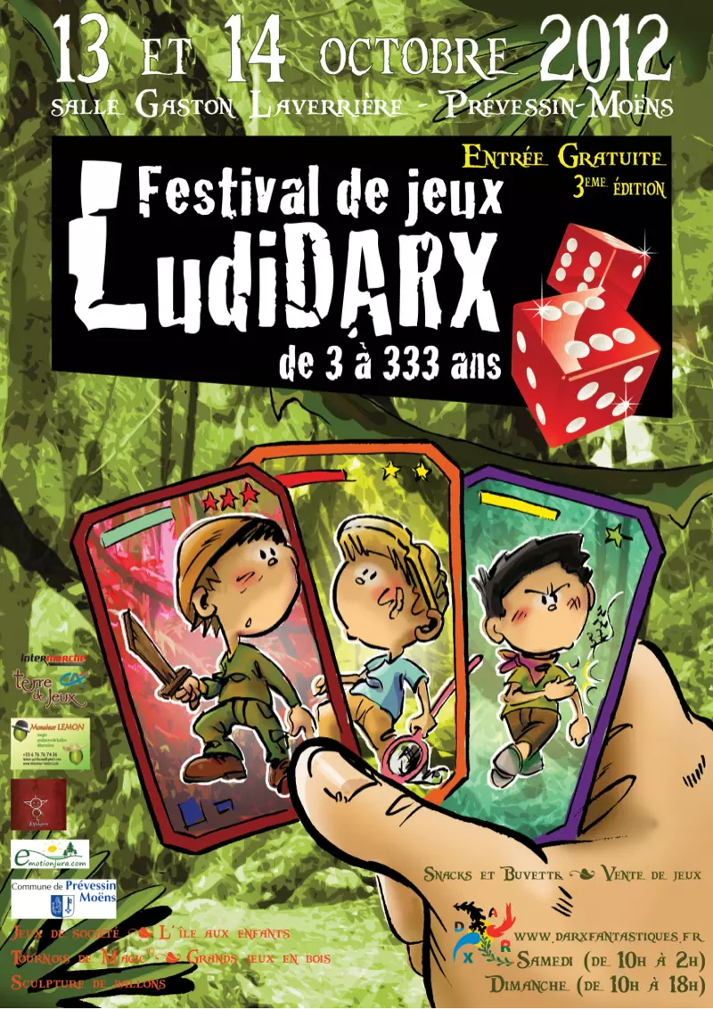 Affiche officielle Ludidarx 2012