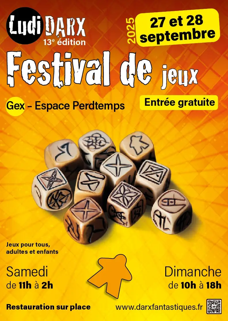 Affiche officielle Ludidarx 2025