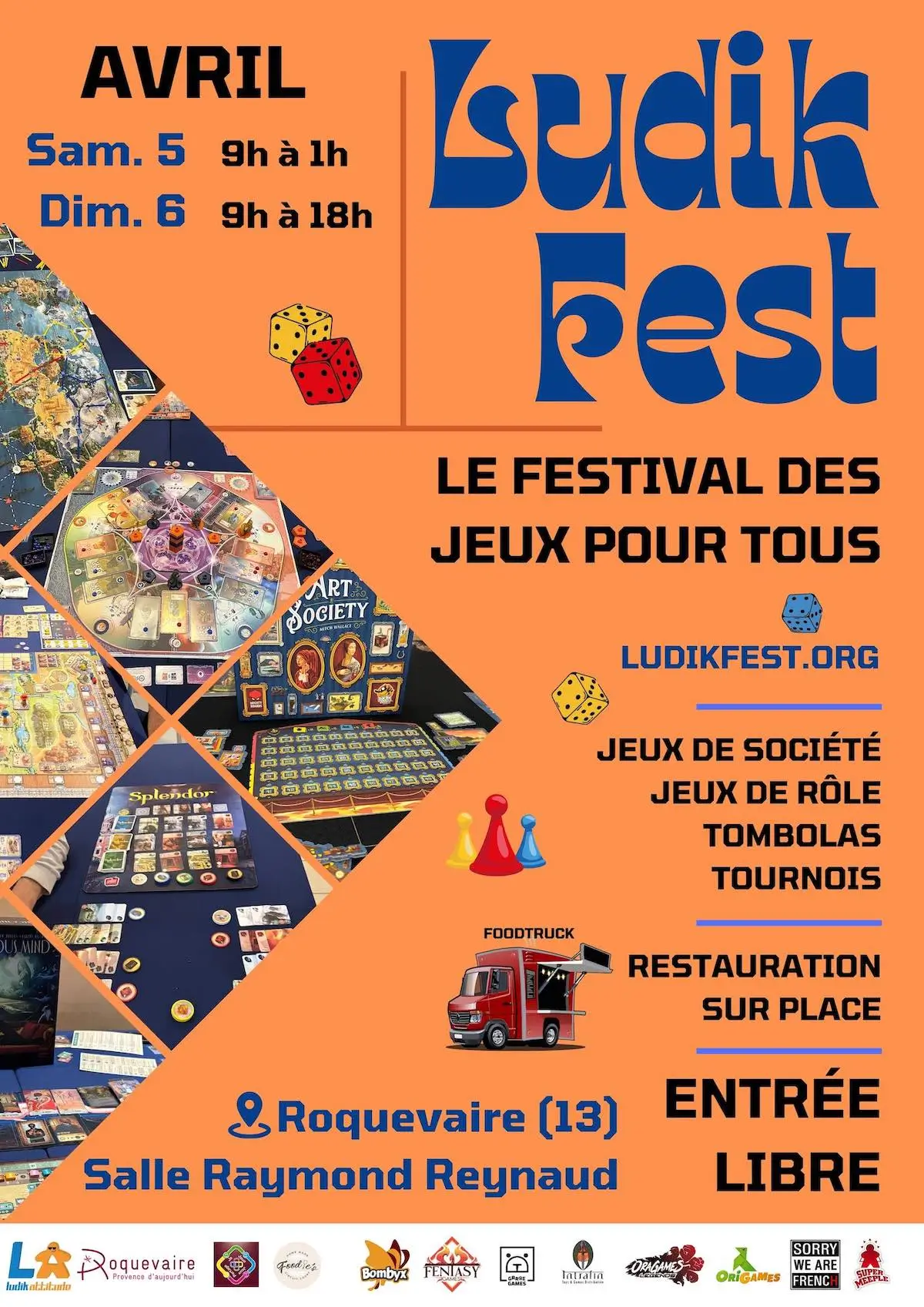 Affiche officielle Ludik Fest 2025