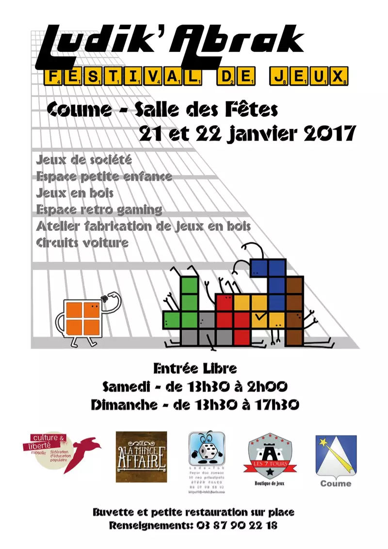 Affiche officielle Ludik'abrak 2017