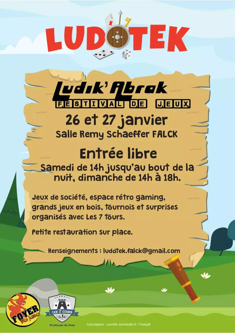 Affiche officielle Ludik'abrak 2019