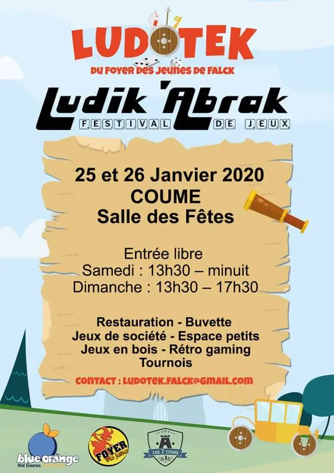 Affiche officielle Ludik'abrak 2020