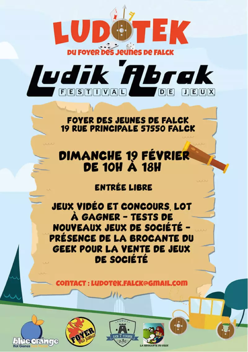 Affiche officielle Ludik'abrak 2023