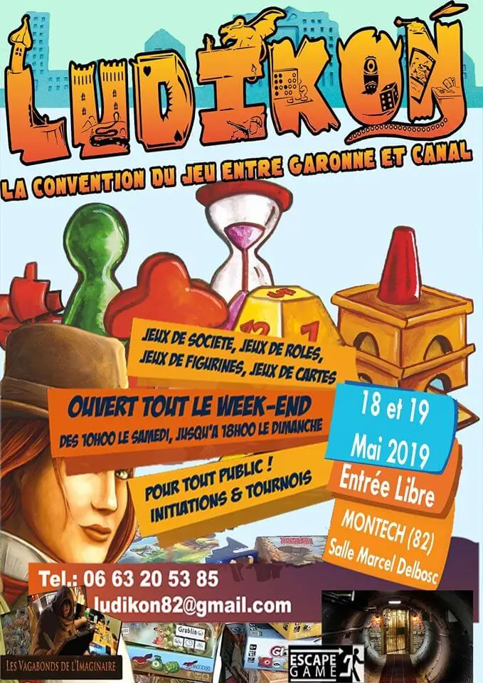 Affiche officielle Ludikon 2019