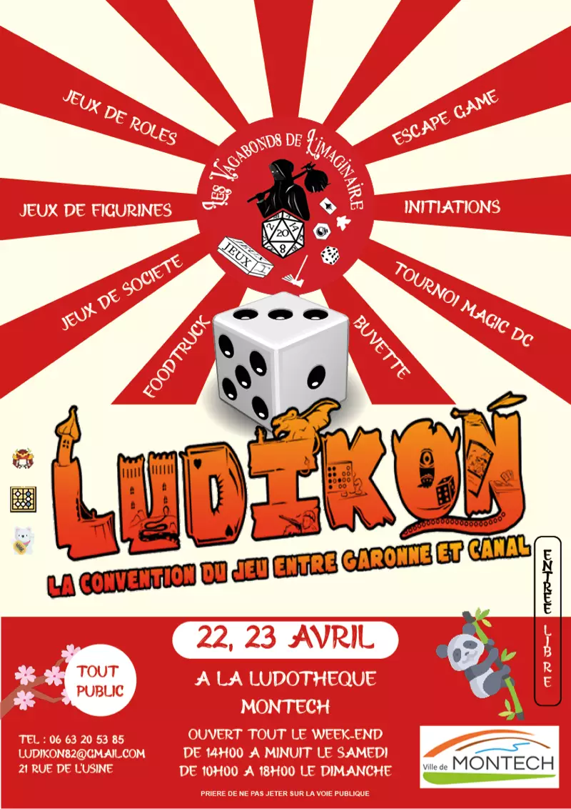 Affiche officielle Ludikon 2023