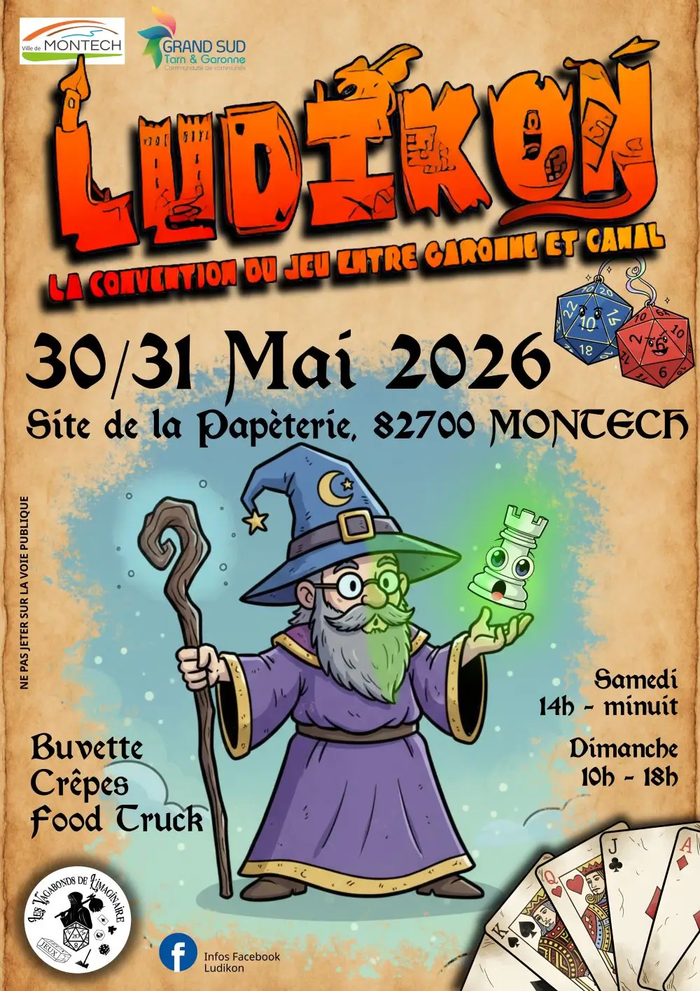 Affiche officielle Ludikon 2026
