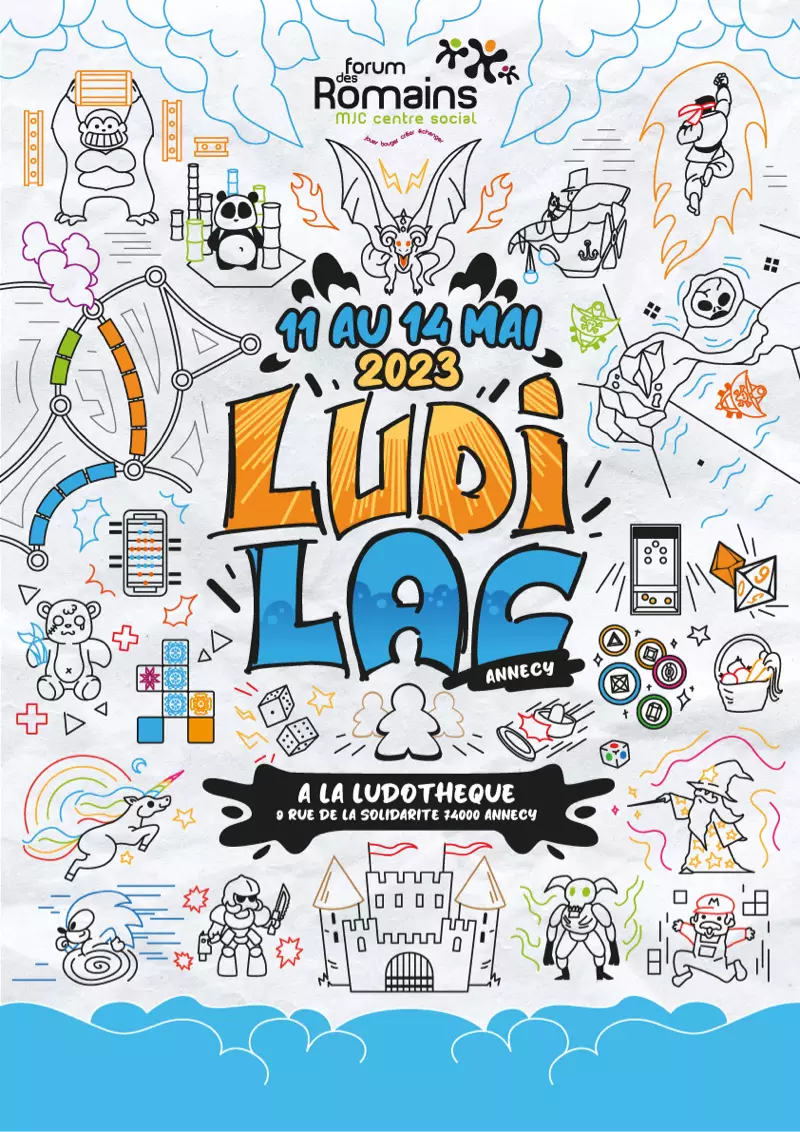 Affiche officielle Ludilac 2023