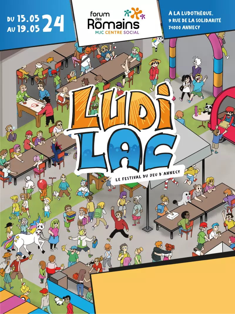 Affiche officielle Ludilac 2024