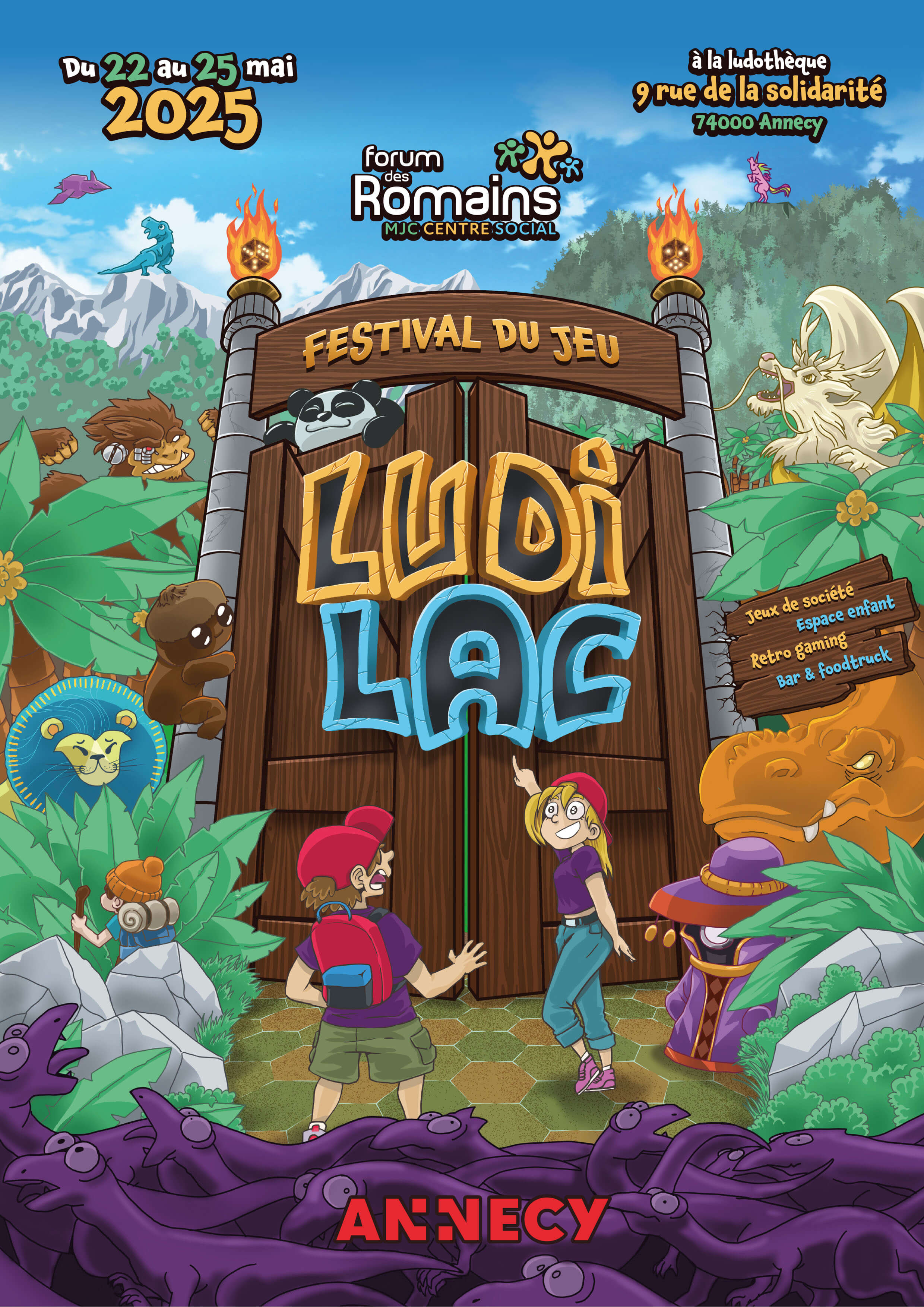 Affiche officielle Ludilac 2025