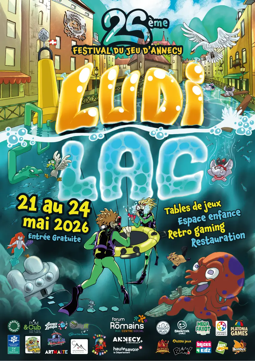 Affiche officielle Ludilac 2026