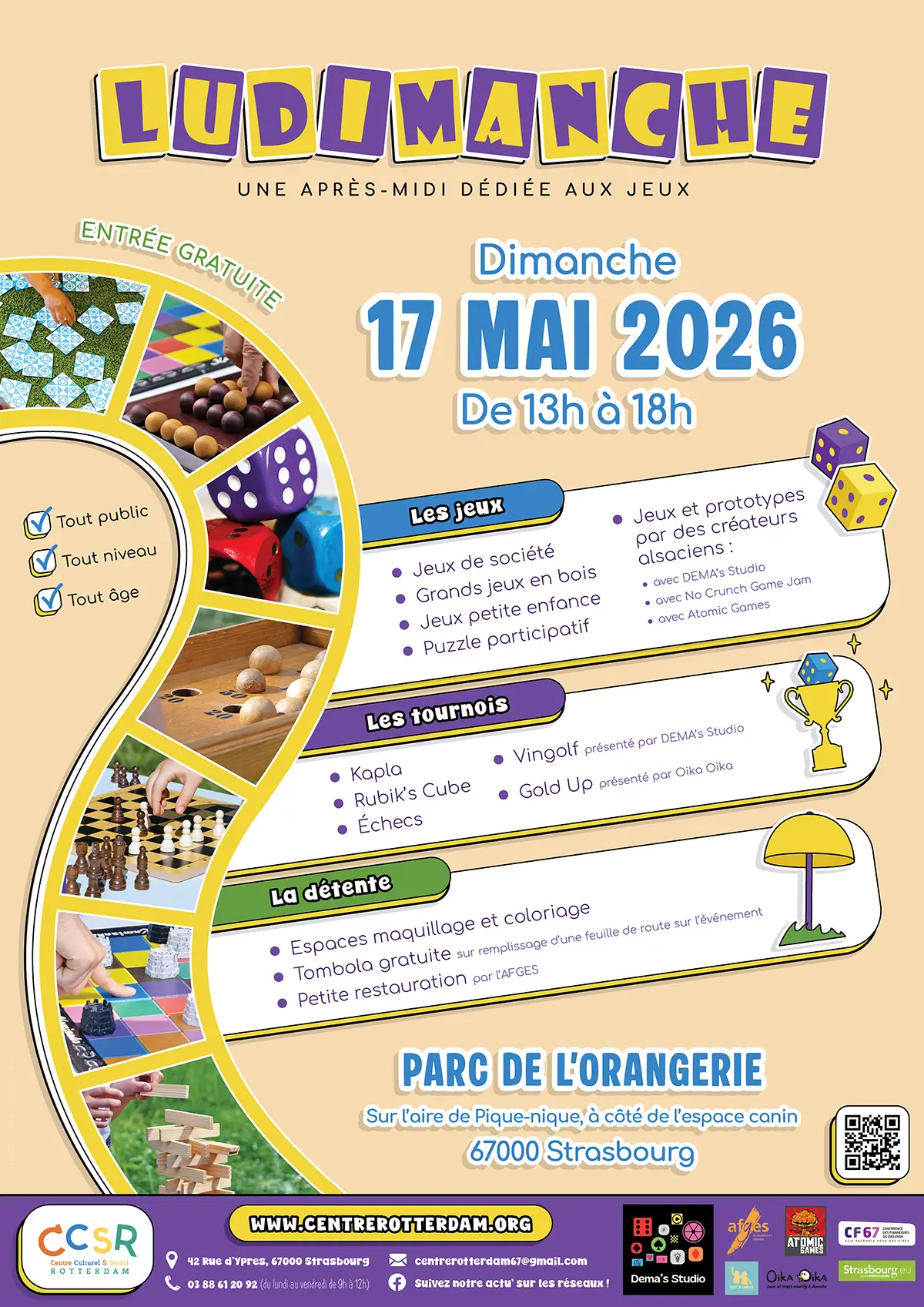 Official poster Ludimanche 2026