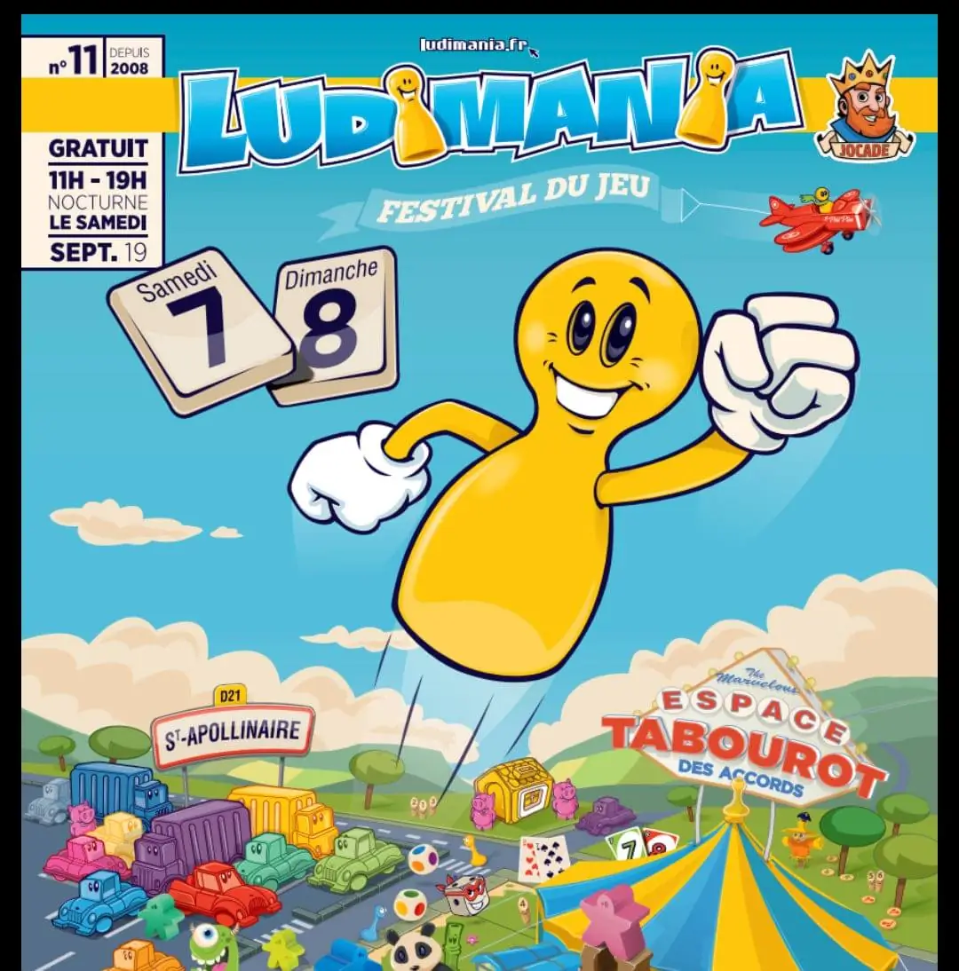 Affiche officielle Ludimania 2020