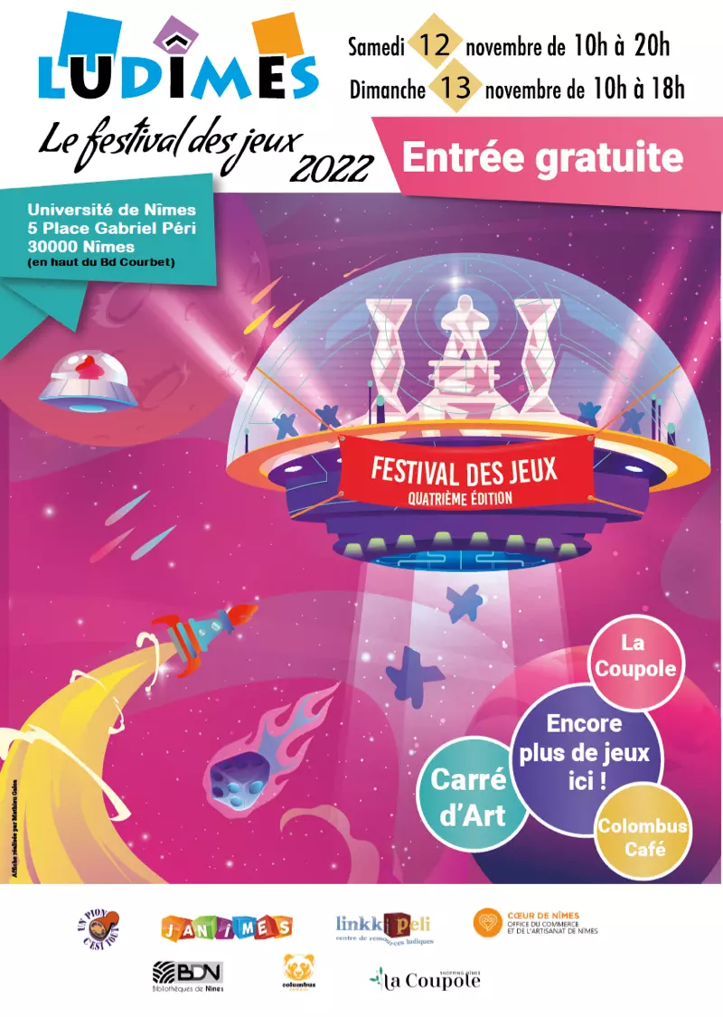Affiche officielle Ludîmes 2022