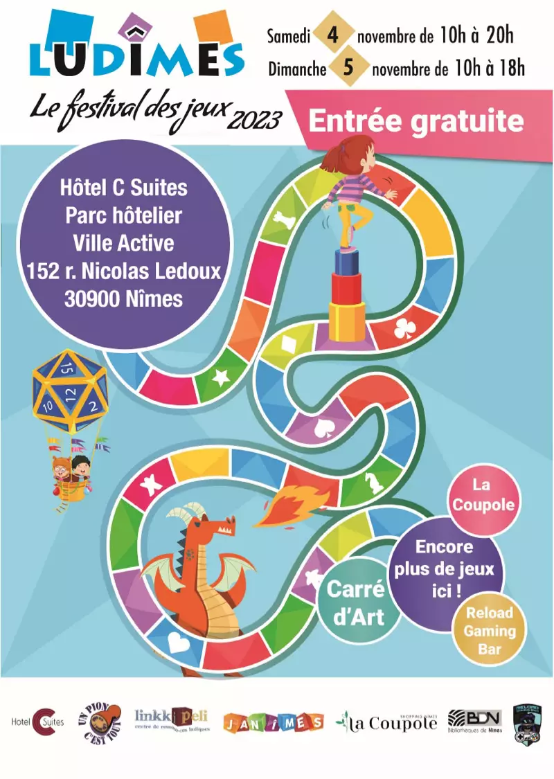 Affiche officielle Ludîmes 2023