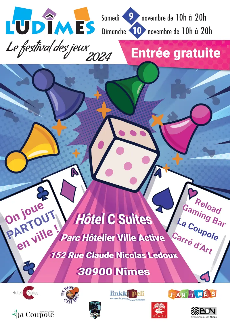 Affiche officielle Ludîmes 2024