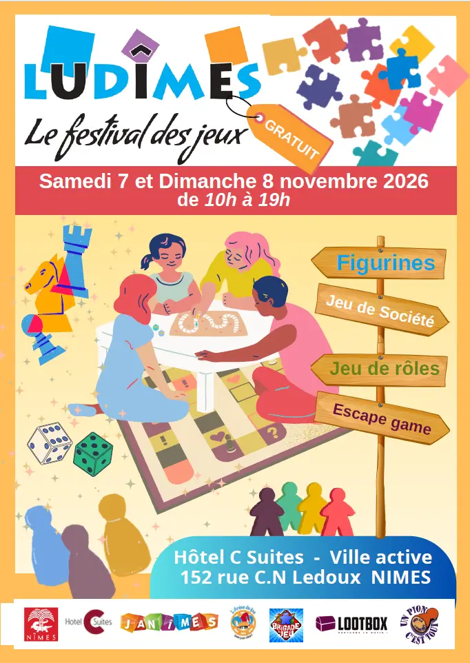 Affiche officielle Ludîmes 2026