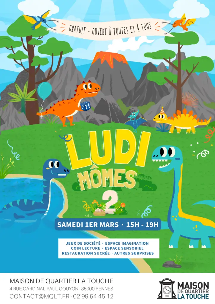 Affiche officielle Ludimômes 2025