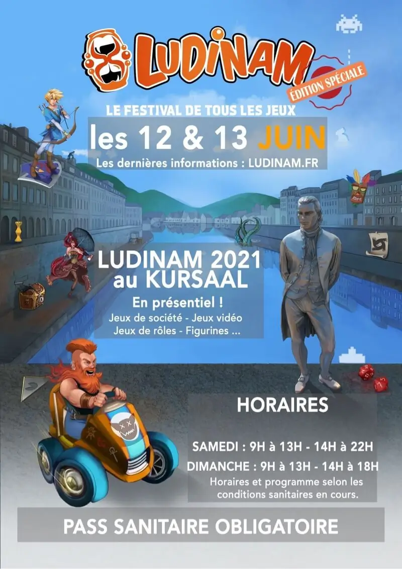 Affiche officielle Ludinam 2021