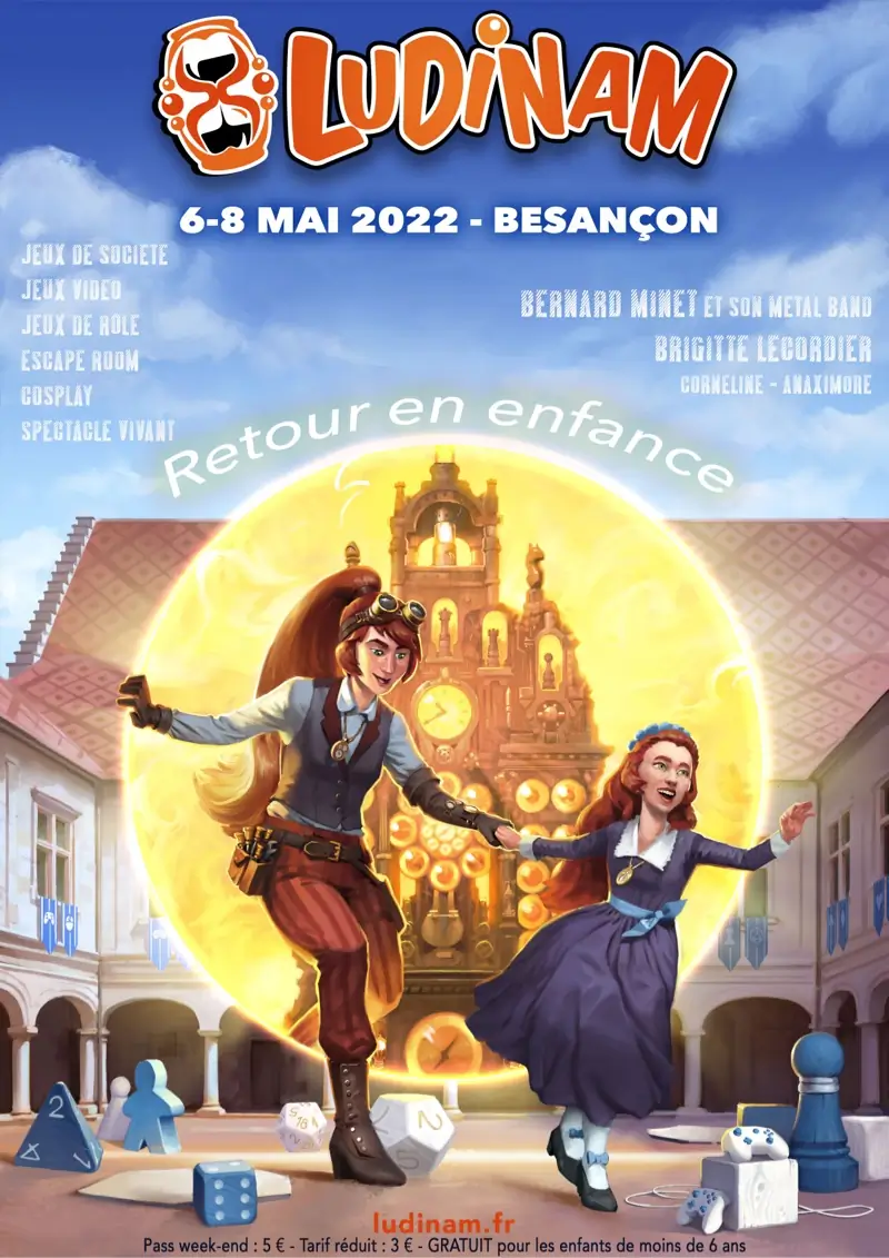 Affiche officielle Ludinam 2022