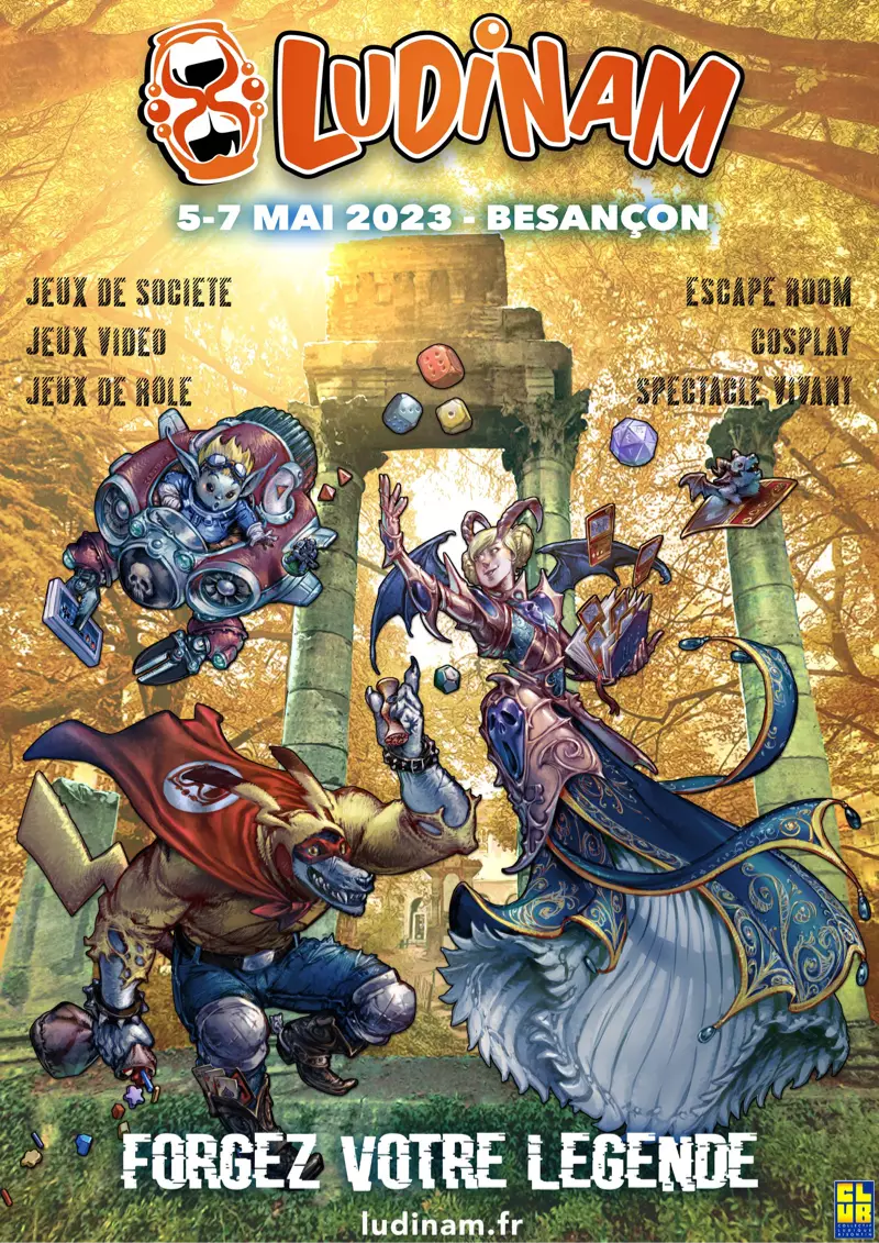 Affiche officielle Ludinam 2023