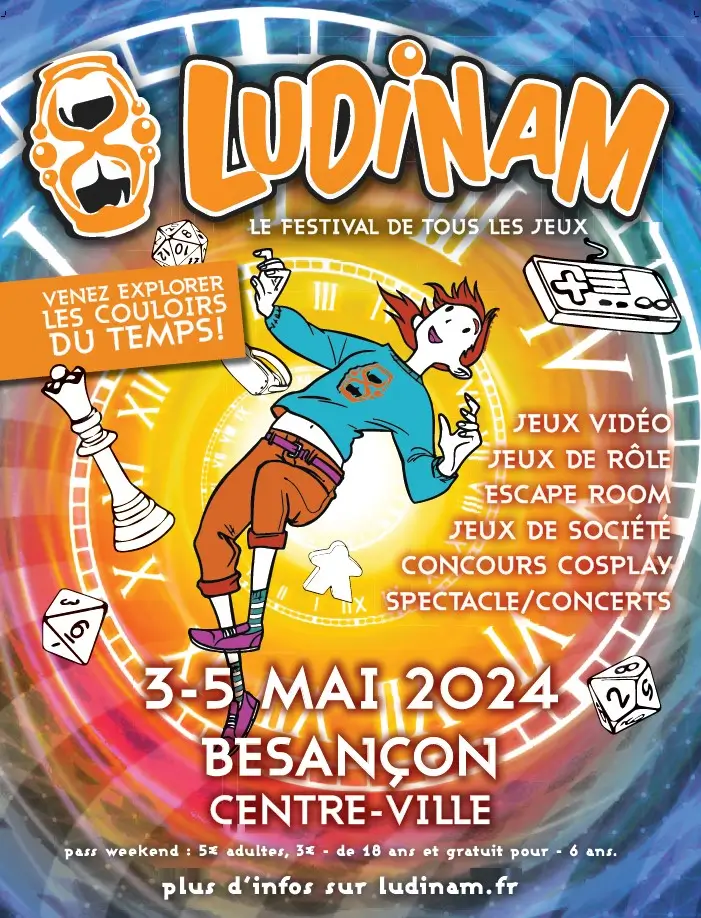 Affiche officielle Ludinam 2024