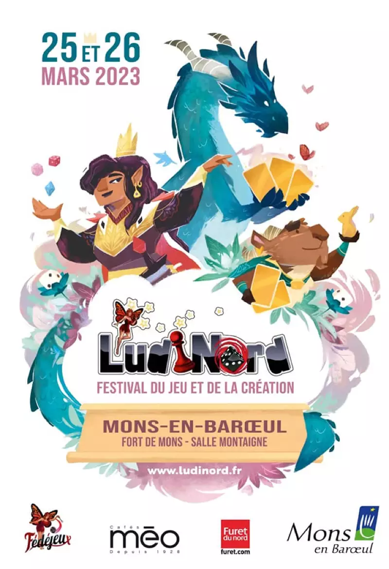 Affiche officielle LudiNord 2023