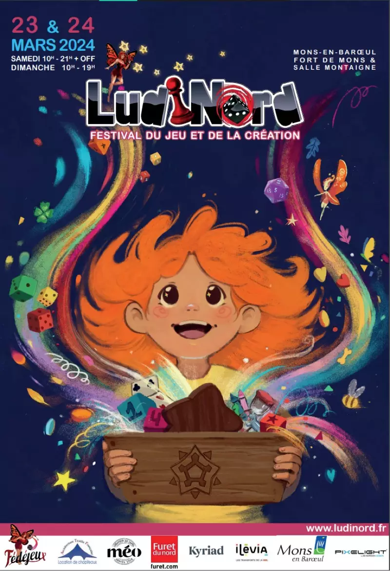 Affiche officielle LudiNord 2024