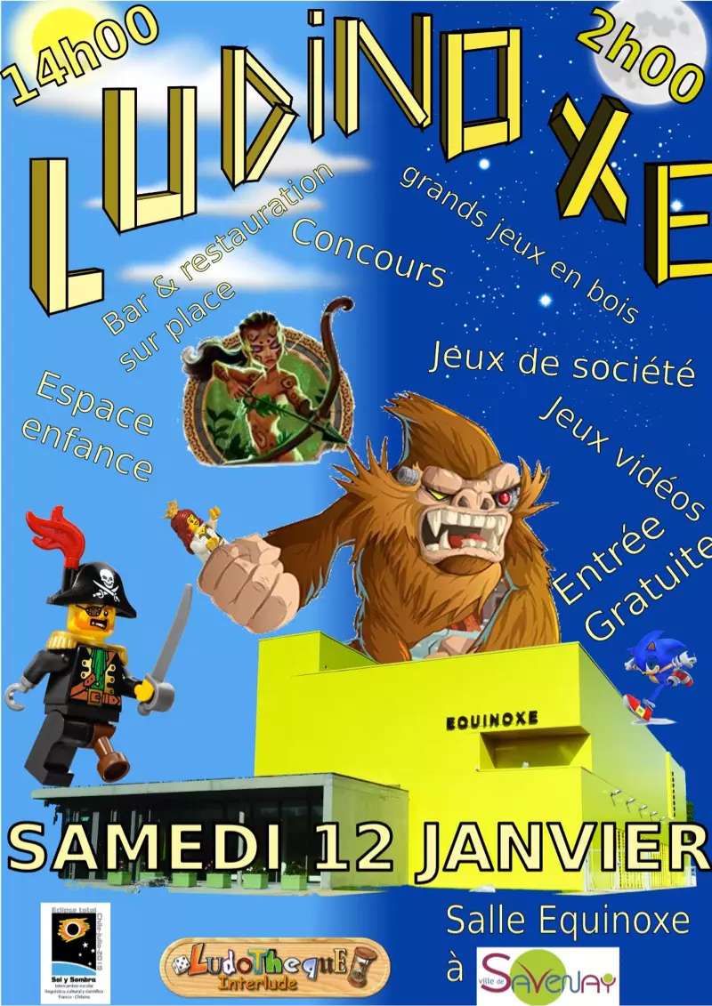 Affiche officielle Ludinoxe 2018