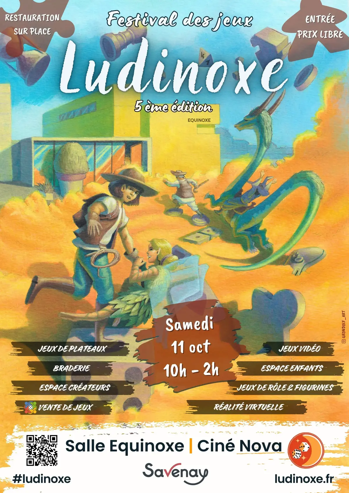Affiche officielle Ludinoxe 2025