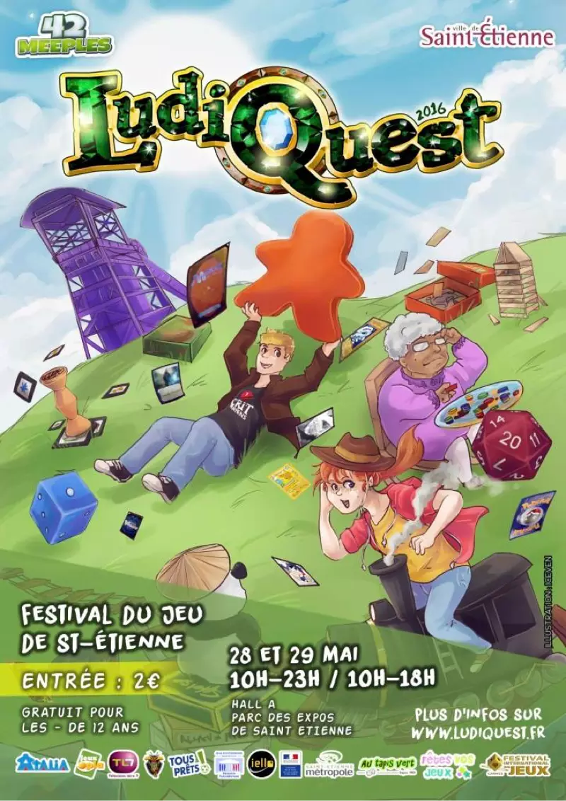 Affiche officielle Ludiquest 2016