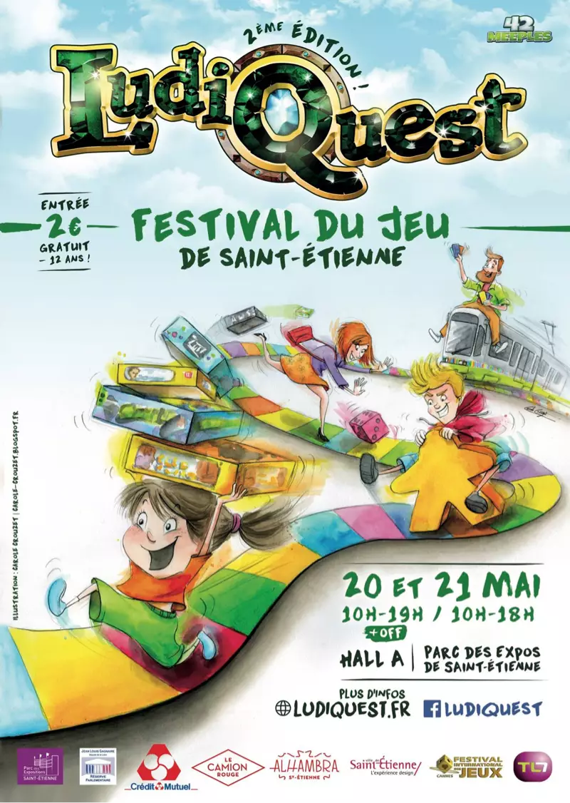 Affiche officielle Ludiquest 2017