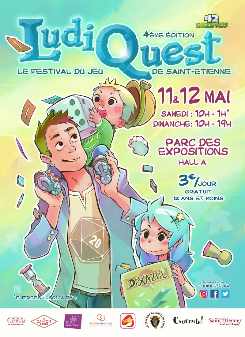 Affiche officielle Ludiquest 2019