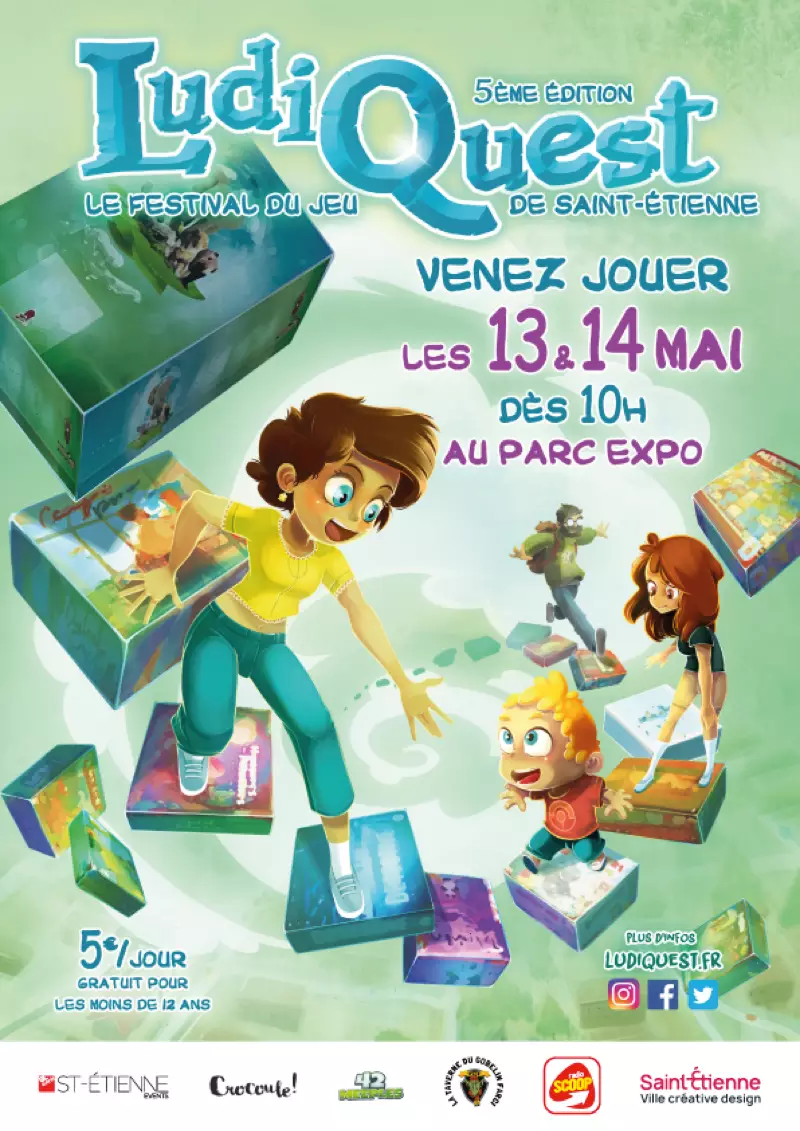 Affiche officielle Ludiquest 2023