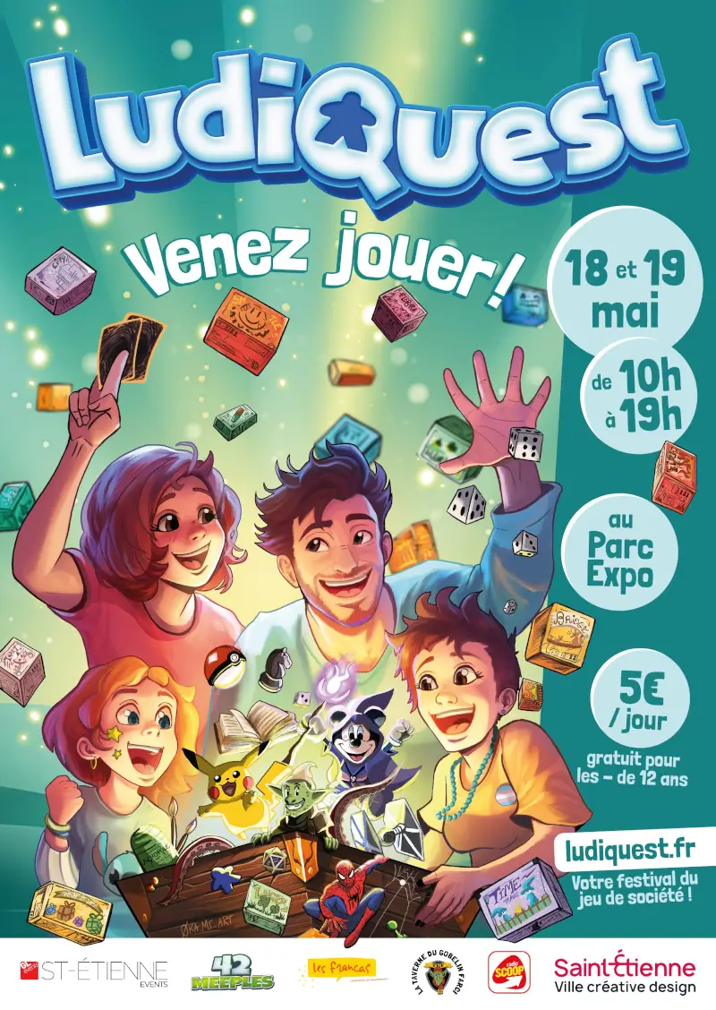 Official poster Ludiquest 2024