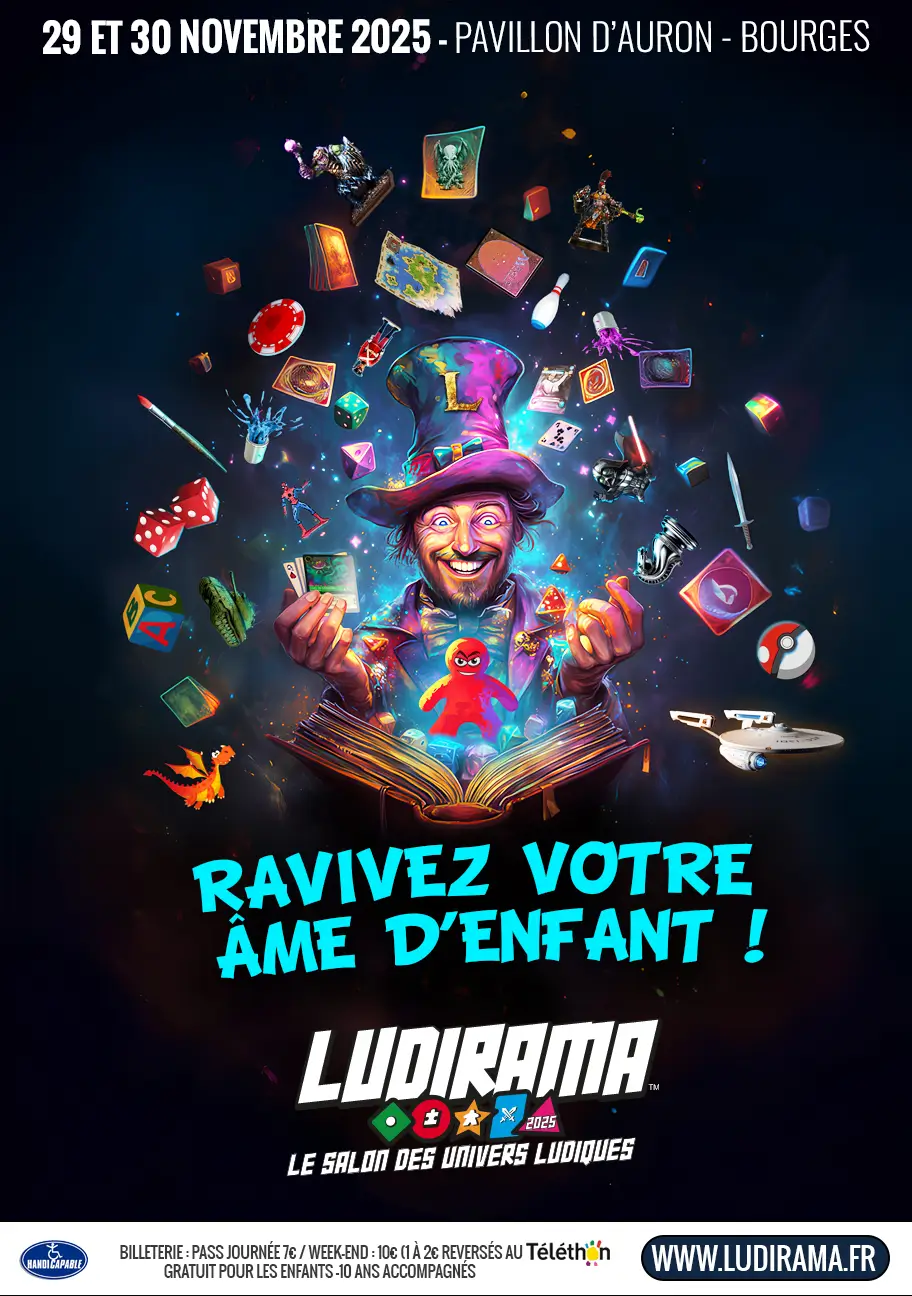 Affiche officielle Ludirama 2025
