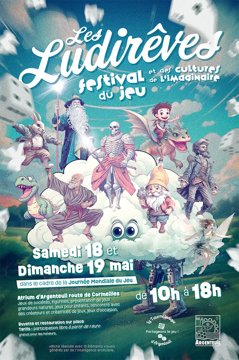 Affiche officielle Les Ludirêves 2024
