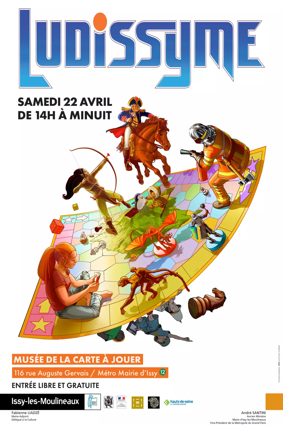 Affiche officielle Ludissyme 2023