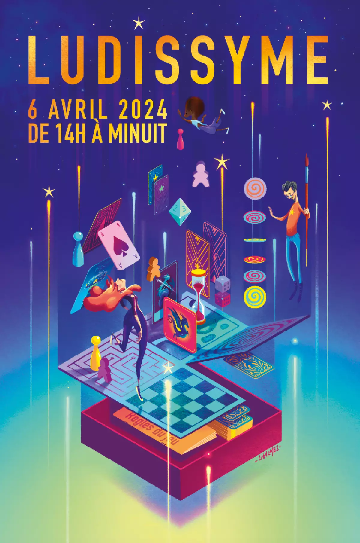 Affiche officielle Ludissyme 2024