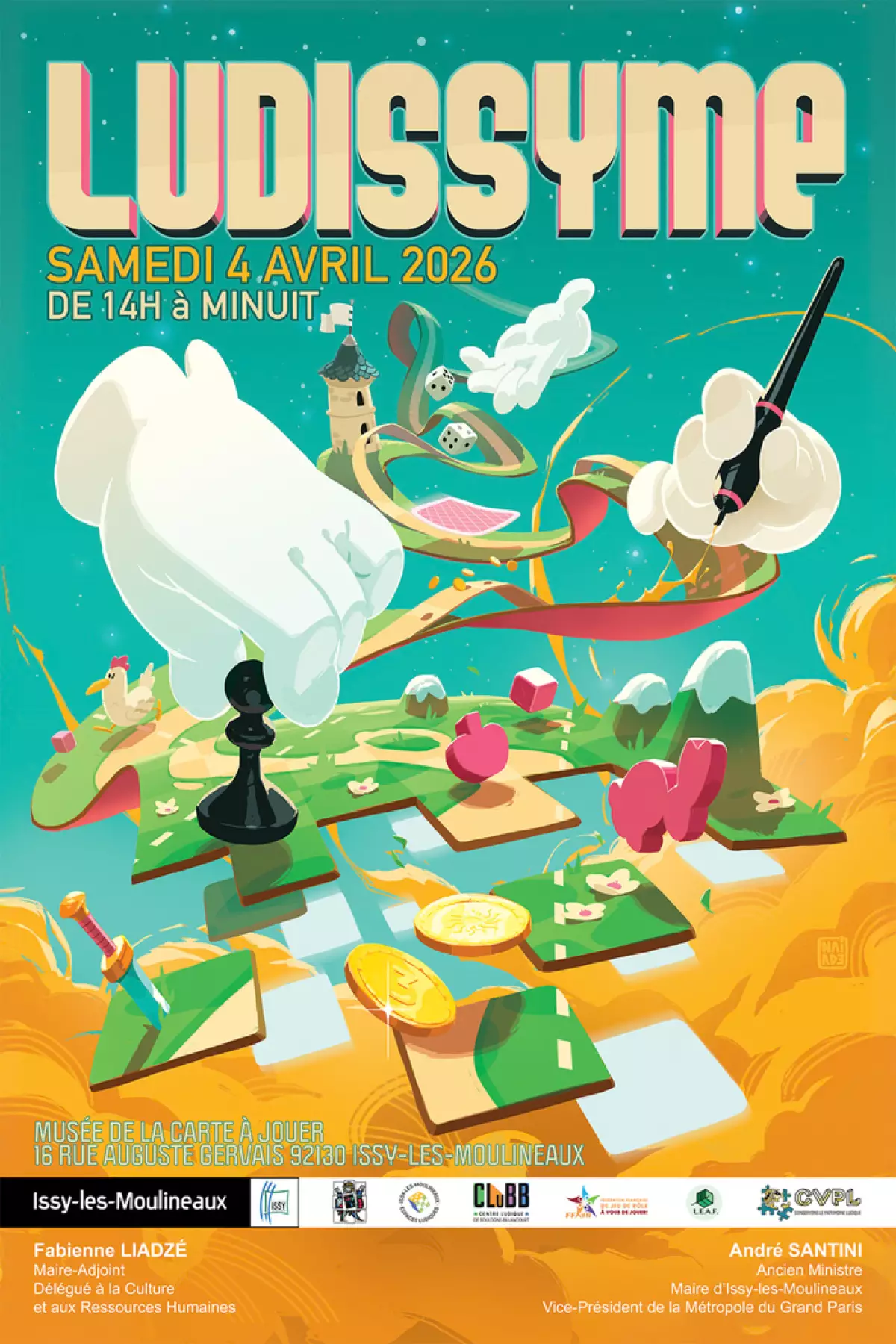 Affiche officielle Ludissyme 2026