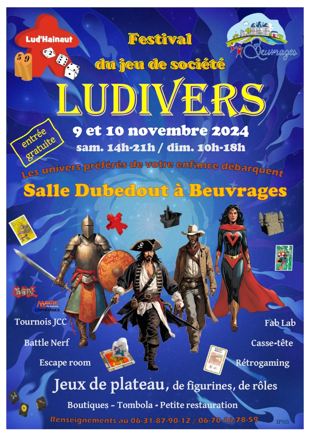 Affiche officielle Ludivers 2024