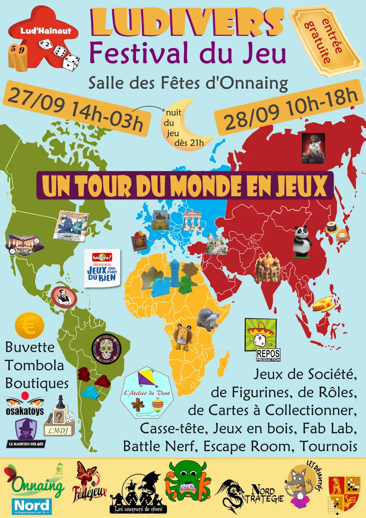 Affiche officielle Ludivers 2025