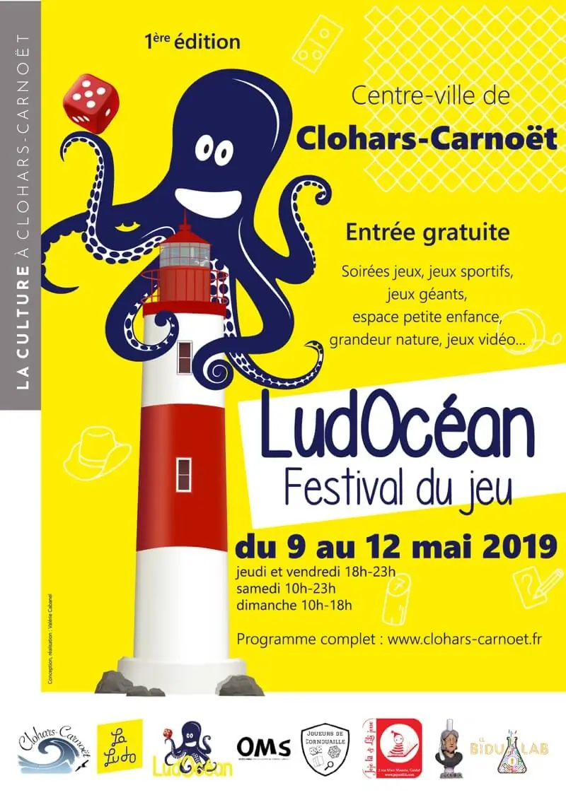 Affiche officielle LudOcéan 2019