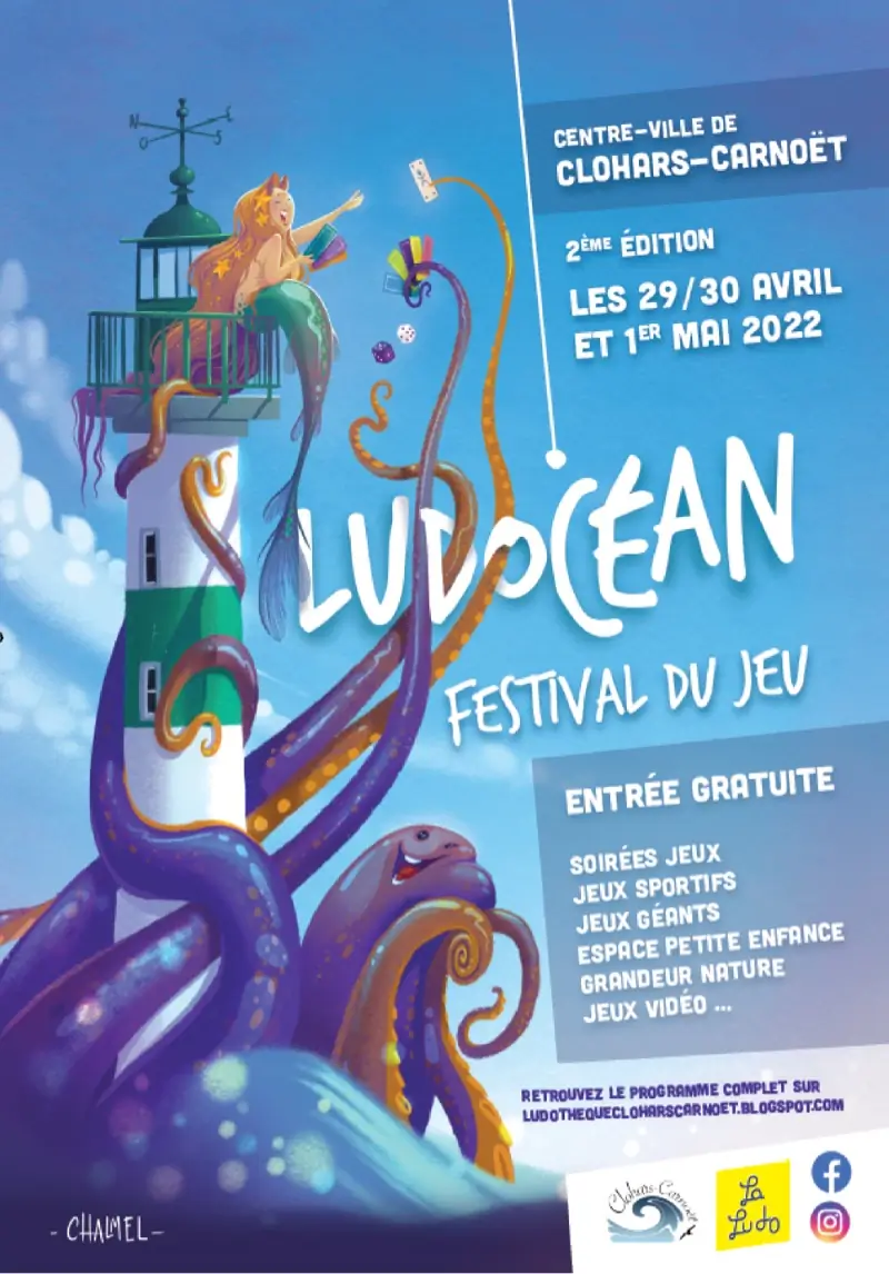 Affiche officielle LudOcéan 2022
