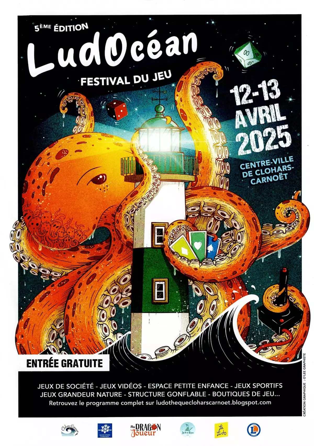 Affiche officielle LudOcéan 2025