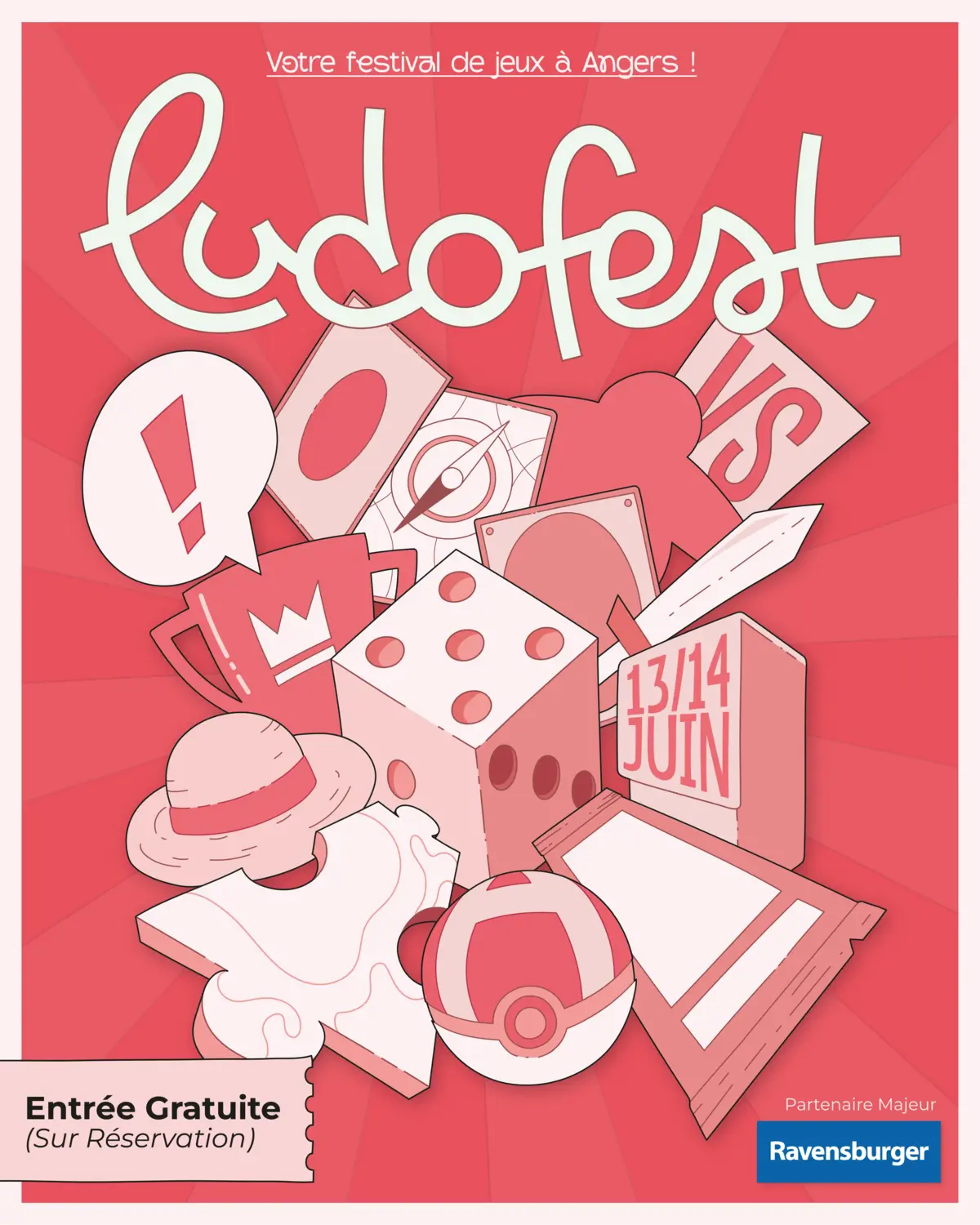 Affiche officielle LudoFest 2026
