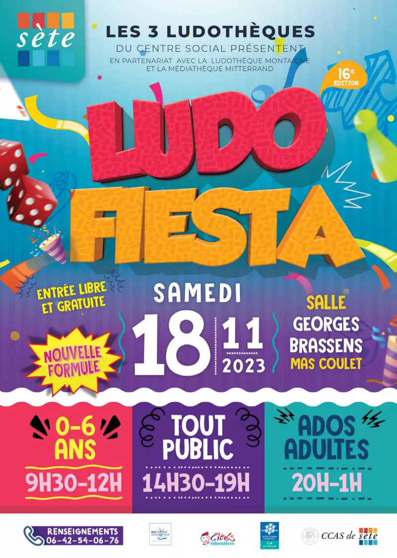 Official poster Ludofiesta 2023