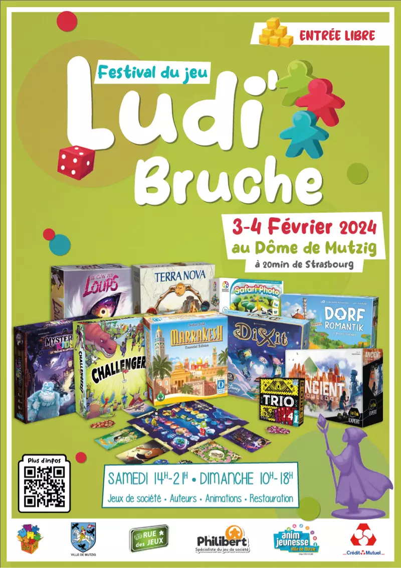 Affiche officielle Ludi'Bruche 2024