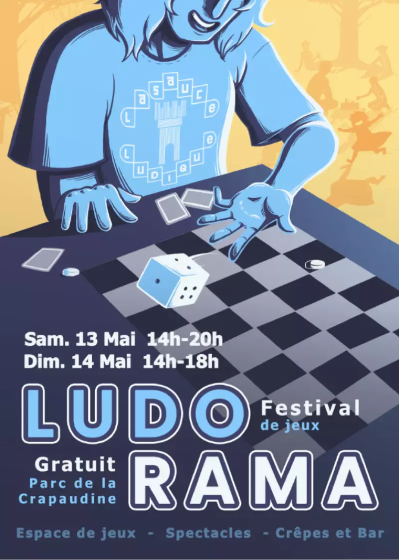 Affiche officielle Ludorama 2023
